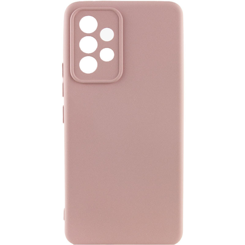 Чохол Silicone Cover Lakshmi Full Camera (A) на Samsung Galaxy A33 5G (Рожевий  / Pink Sand)