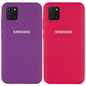Чохол Silicone Cover Full Protective (AA) на Samsung Galaxy Note 10 Lite (A81)
