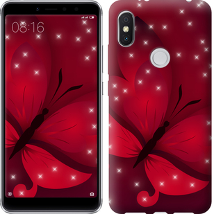 

Чехол Лунная бабочка для Xiaomi Redmi S2 616733