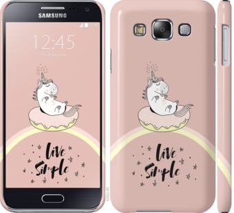 

Чехол Единорожка в пончике для Samsung Galaxy E5 E500H 719168