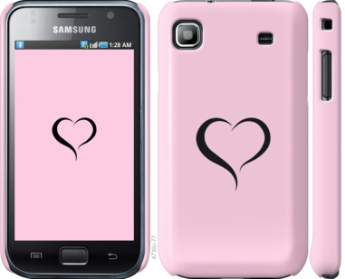 

Чехол Сердце 1 для Samsung Galaxy S i9000 899296