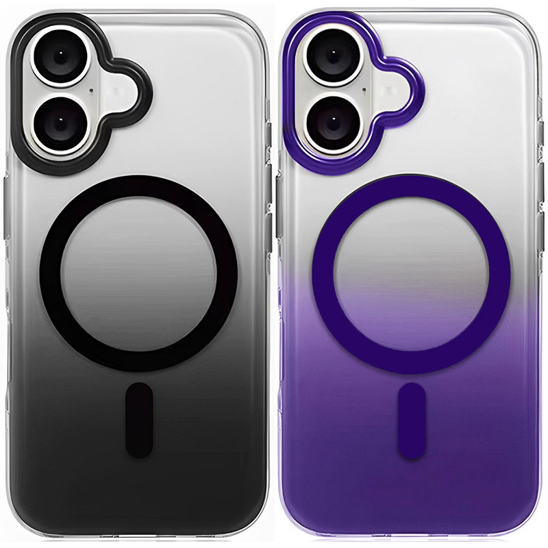 Чехол TPU+PC Shadow with Magnetic Safe для Apple iPhone 16 (6.1")