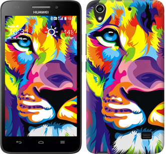 

Чехол Разноцветный лев для Huawei G620S 261697