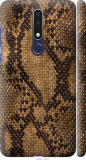 

Чохол Зміїна шкіра на Nokia 3.1 Plus 694925