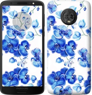 

Чохол Блакитні орхідеї на Motorola Moto G6 764968