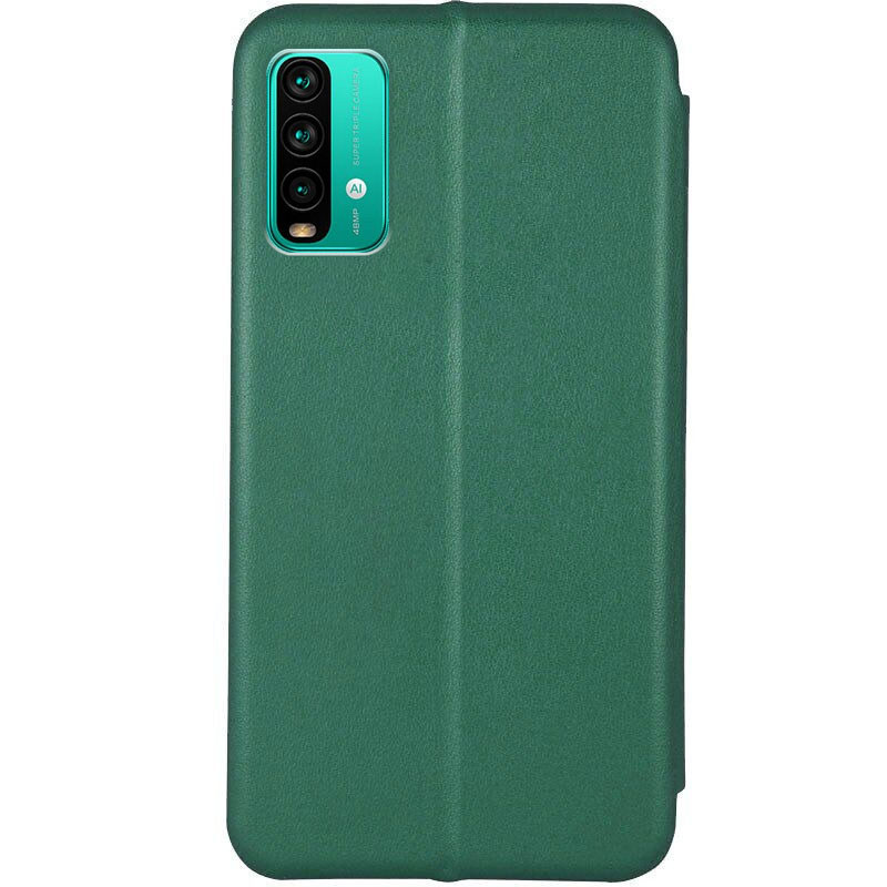 

Шкіряний чохол (книжка) Classy для Xiaomi Redmi Note 9 4G (Зелений) 1111261