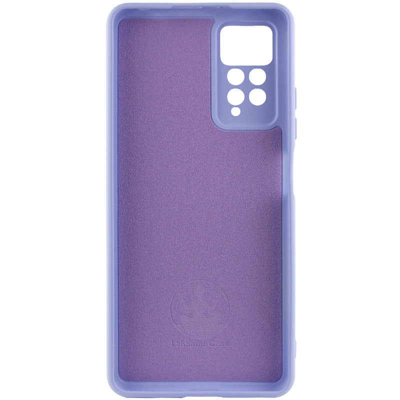 Фото Чохол Silicone Cover Lakshmi Full Camera (AAA) with Logo на Xiaomi Redmi Note 11 Pro 4G / 12 Pro 4G (Бузковий / Dasheen) на vchehle.ua