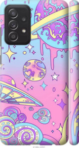 Чехол Розовая галактика для Samsung Galaxy A52s 5G A528B