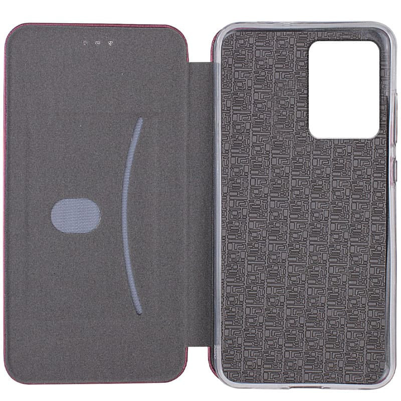 Фото Кожаный чехол-книжка Classy для Xiaomi Poco X5 Pro 5G / Redmi Note 12 Pro 5G (Бордовый) в магазине vchehle.ua