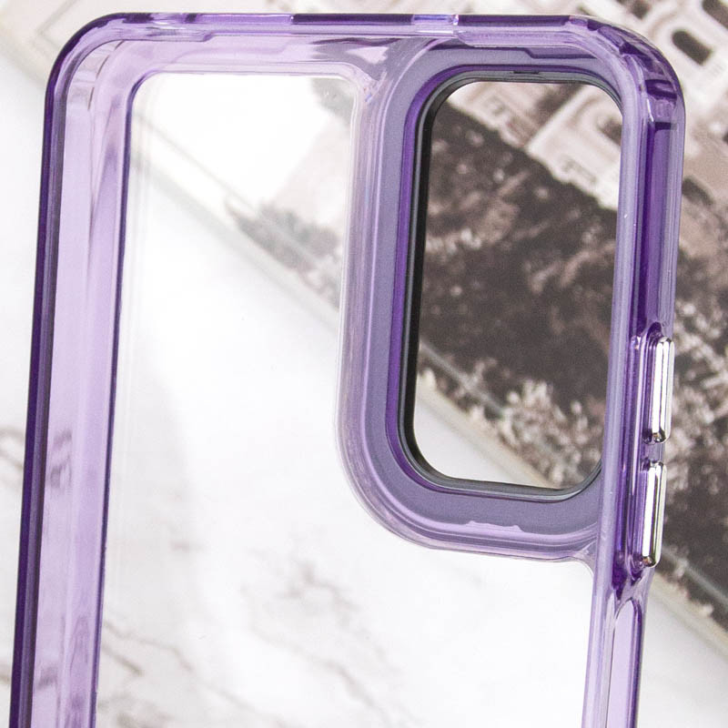 Купити Чохол TPU+PC Colorside на Samsung Galaxy M14 5G (Purple) на vchehle.ua