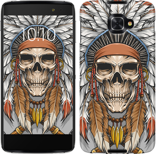 

Чехол Череп индейца для Alcatel idol 4s 658409