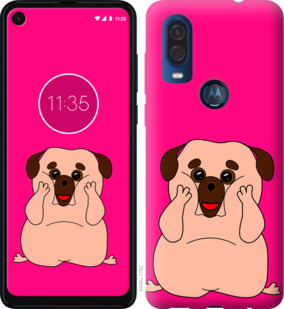 

Чохол Веселий мопс на Motorola One Vision 928679