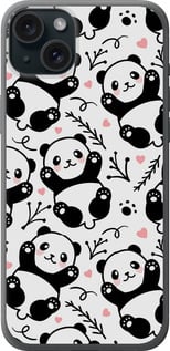 Чохол Панди на iPhone 15 Plus