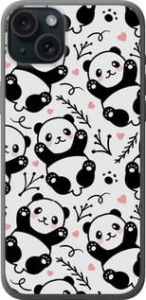 Чохол Панди на iPhone 15 Plus
