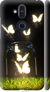 

Чехол Бабочки для Nokia 8.1 763094