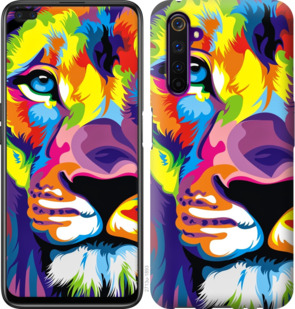 

Чехол Разноцветный лев для Realme 6 Pro 919080