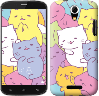 

Чехол Котики для Doogee Y100X 565828