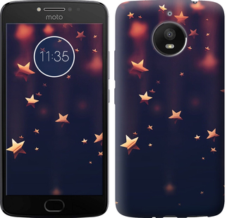 

Чехол Падающие звезды для Motorola Moto E4 Plus 690321