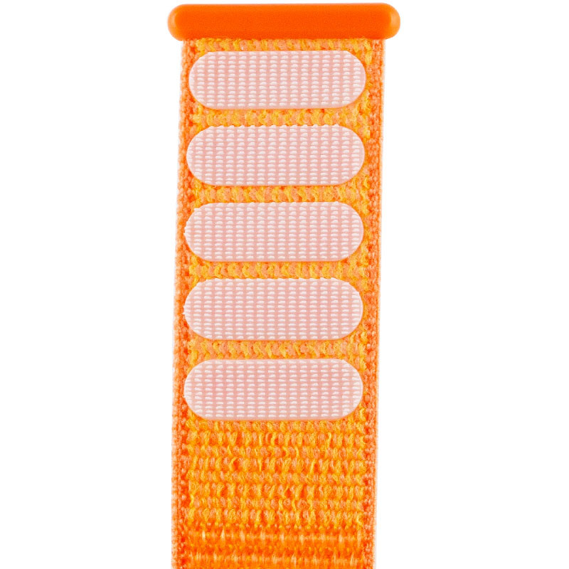 Фото Ремешок Nylon для Apple Watch 38/40/41/42mm(ser.10) (Оранжевый / Orange) на vchehle.ua