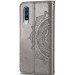 Шкіряний чохол (книжка) Art Case з візитницею на Samsung Galaxy A50 (A505F) / A50s / A30s (Сірий) в магазині vchehle.ua