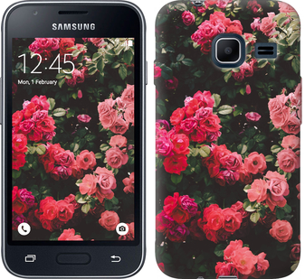 

Чехол Куст с розами для Samsung Galaxy J1 Mini J105H 639152
