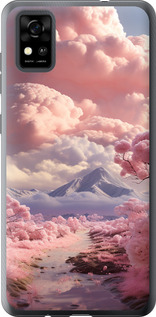 

Чехол Розовые облака для ZTE Blade A31 1644534