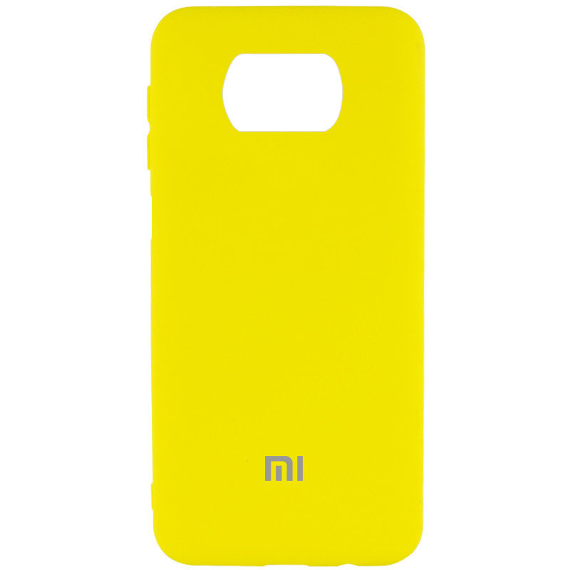 

Чехол Silicone Cover My Color Full Protective (A) для Xiaomi Poco X3 Pro (Желтый / Flash) 1116438