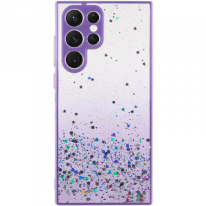 TPU чехол Spangle star с защитой камеры для Samsung Galaxy S22 Ultra