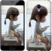 Чехол Милая девочка с зайчиком для Meizu M5 Note