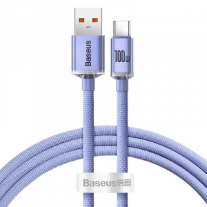 Дата кабель Baseus Crystal Shine Series USB Type-C 100W (1.2m) (CAJY00040)