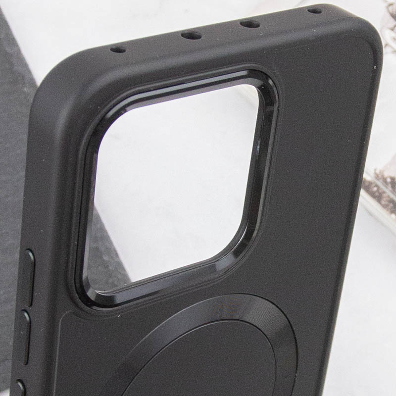 Купить TPU чехол Bonbon Metal Style with Magnetic safe для Xiaomi 14 Pro (Черный / Black) на vchehle.ua
