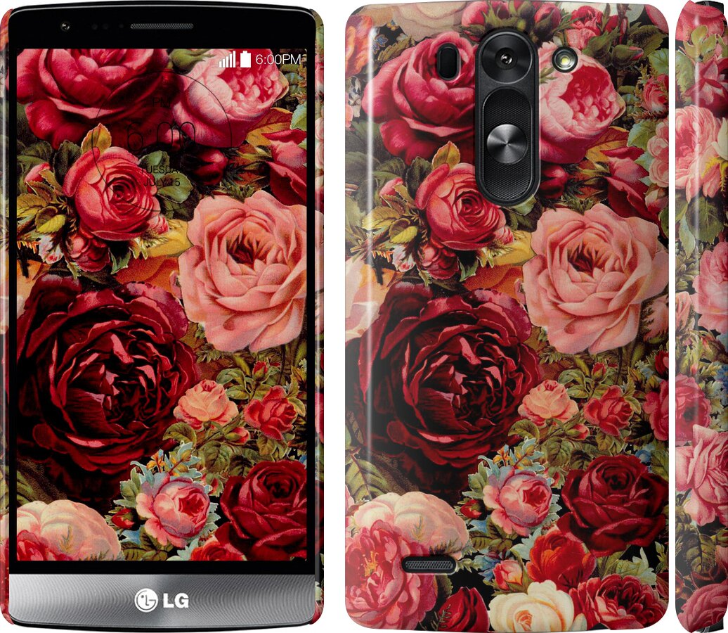 

Чохол Квітучі троянди на LG G3s D724 235793