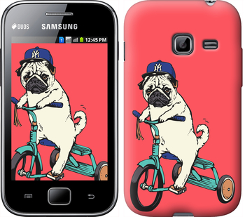 

Чохол Мопс на велосипеді на Samsung Galaxy Ace Duos S6802 87594