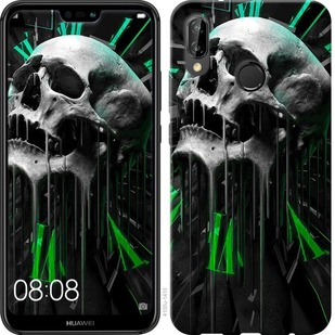 

Чохол Череп-годинник на Huawei P20 Lite 690554