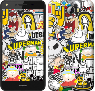 

Чохол Popular logos для Huawei Y5 II 628147