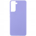 Чохол Silicone Cover Lakshmi (AAA) на Samsung Galaxy S21 FE (Бузковий / Dasheen)