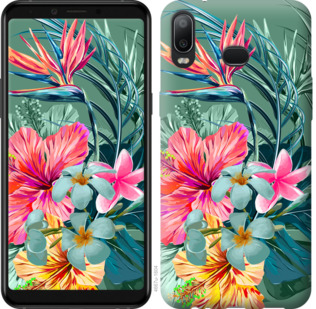 

Чехол Тропические цветы v1 для Samsung Galaxy A6s 844837