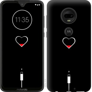 

Чехол Подзарядка сердца для Motorola Moto G7 721500