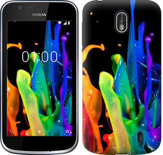 

Чохол бризки фарби на Nokia 1 654584