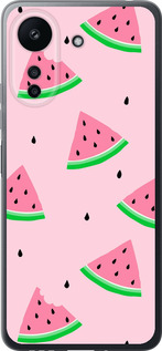 Чехол Розовый арбуз для Xiaomi Redmi 13C