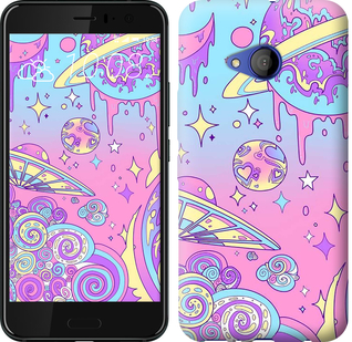 

Чохол Рожева галактика на HTC U11 Life 633309