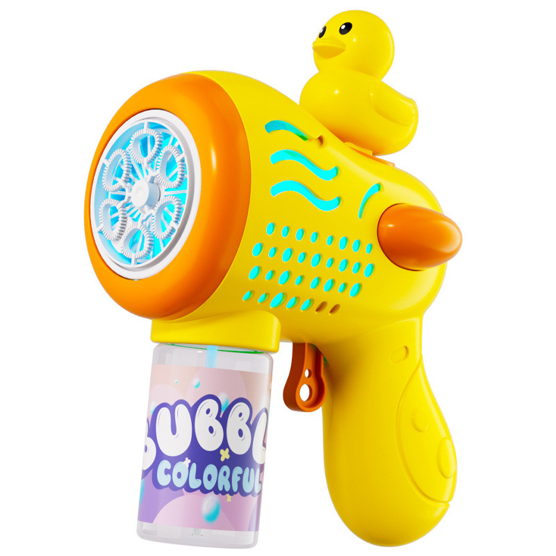 Пистолет с мыльными пузырями H045 Duckling + bottle 50ml (Yellow)