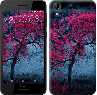 

Чехол Дерево с яркими листьями для HTC Desire 728G 346854