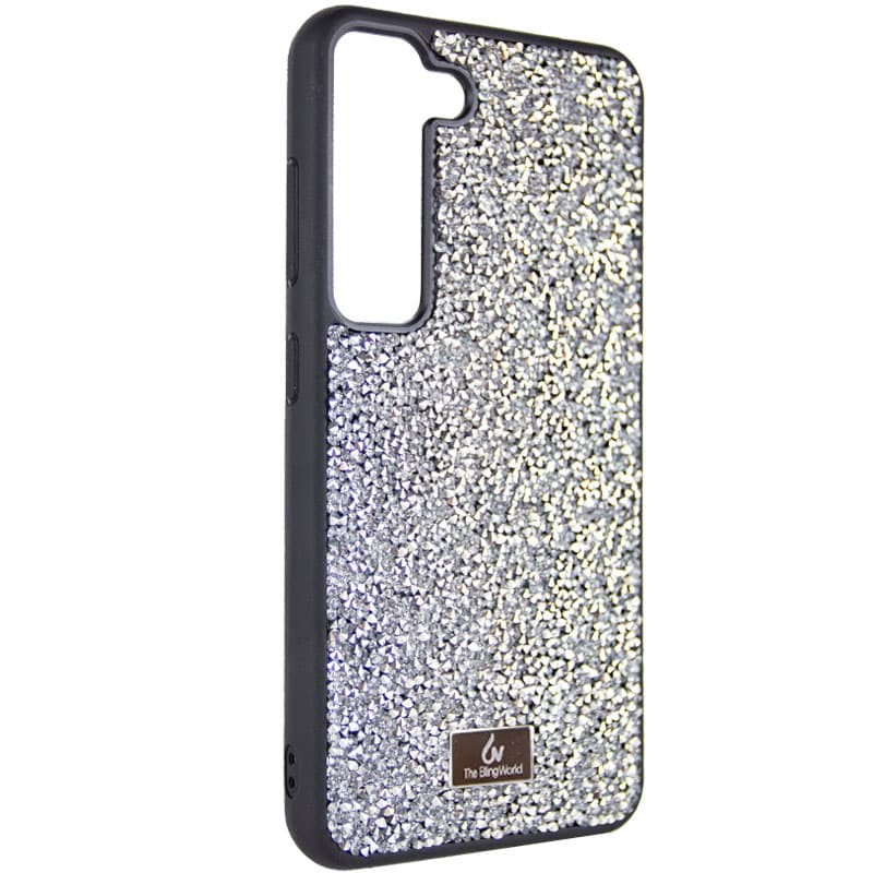 Фото TPU чехол Bling World Rock Diamond для Samsung Galaxy S23+ (Серебряный) на vchehle.ua