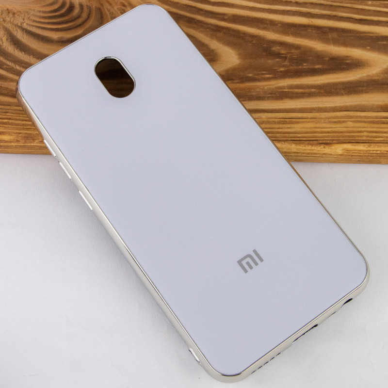 Фото TPU чехол Matte LOGO для Xiaomi Redmi 8a (Белый / White) на vchehle.ua