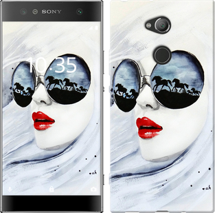 

Чехол Девушка акварелью для Sony Xperia XA2 H4113 658259
