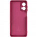 Фото Чохол Silicone Cover Lakshmi Full Camera (AA) на Motorola Moto G24 (Бордовий / Marsala) на vchehle.ua