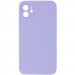 Чехол Silicone Case Square Full Camera Protective (AA) NOLOGO для Apple iPhone 11 (6.1") (Сиреневый / Dasheen)