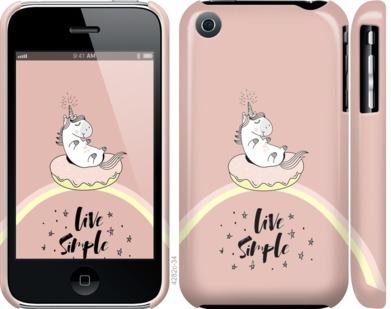 

Чохол Єдинорожки в пончике на iPhone 3Gs 719101