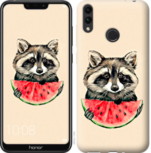 

Чохол Єнотик з кавуном на Huawei Honor 8C 799973